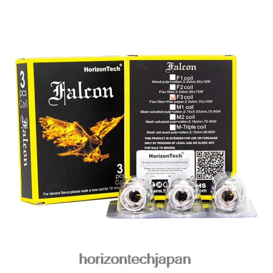 HorizonTech Falcon コイル（3個パック） f3コイル 0.2Ω XXXF161 Horizontech Japan