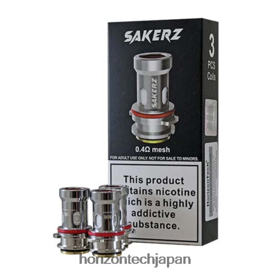 HorizonTech Sakerz コイル（3個パック） 0.4Ω（3個パック） XXXF159 Horizon Tech Vape Tank