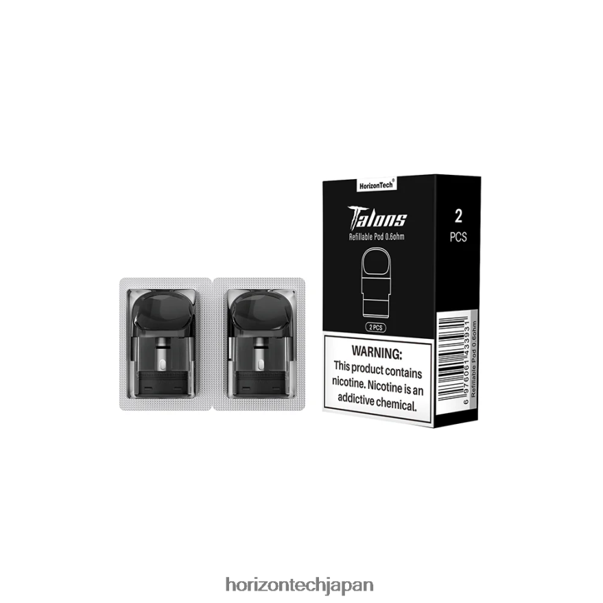 HorizonTech Talons 交換用ポッド 0.6オーム XXXF19 Horizon Tech Vape Tank