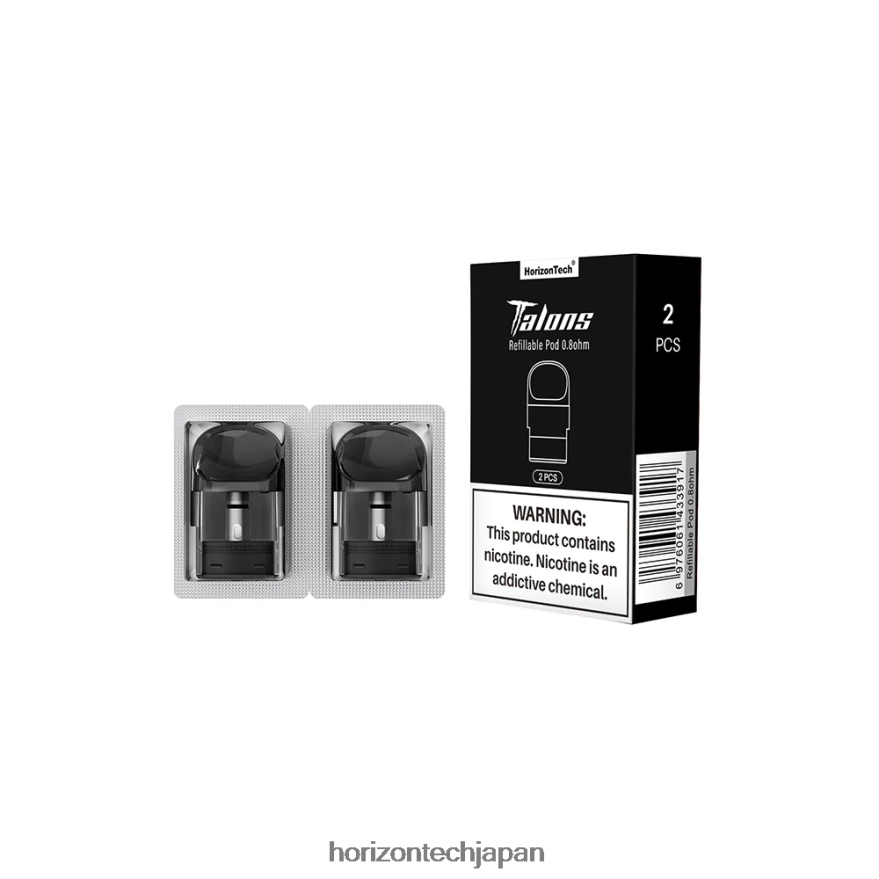 HorizonTech Talons 交換用ポッド 0.8オーム XXXF194 Horizontech Tokyo