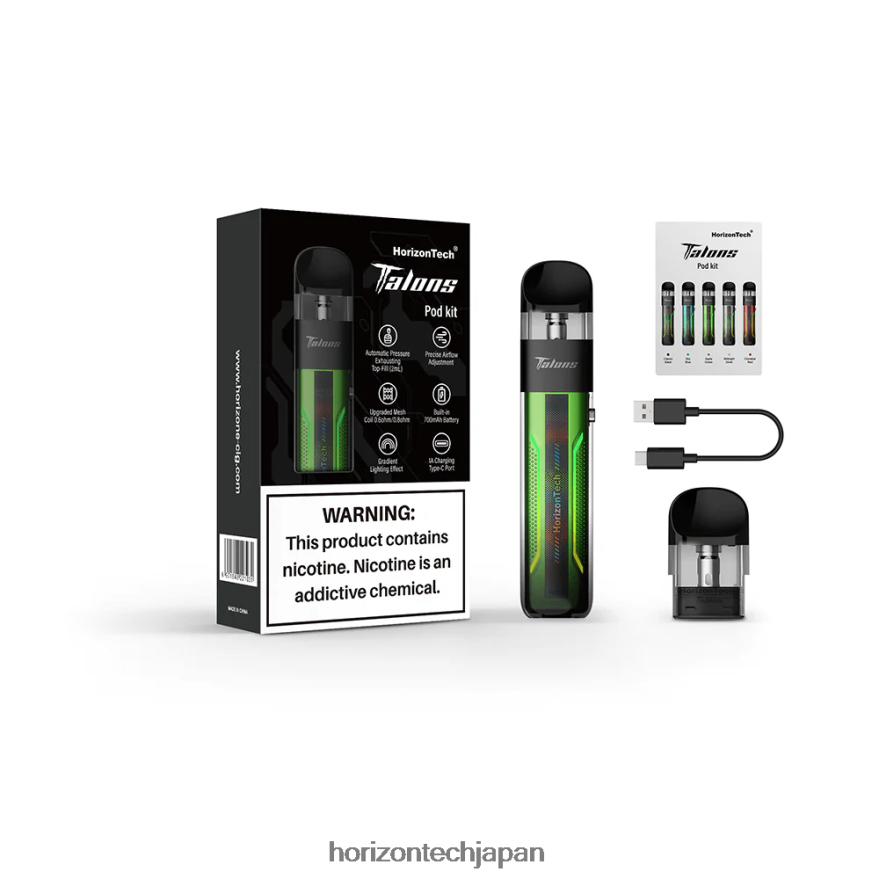 HorizonTech Talons スターターキット アップルグリーン XXXF201 Horizon Tech Vape Tank